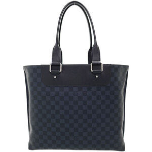 Louis Vuitton Damier Cobalt Blue Cabas Voyage Tote Bag